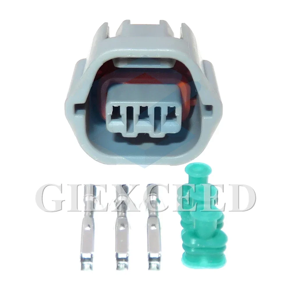 

2 Sets 3 Pin 1.2 Series AC Assembly Auto Wire Socket Automobile Waterproof Connector MG641295-4 Camshaft Sensor Plug