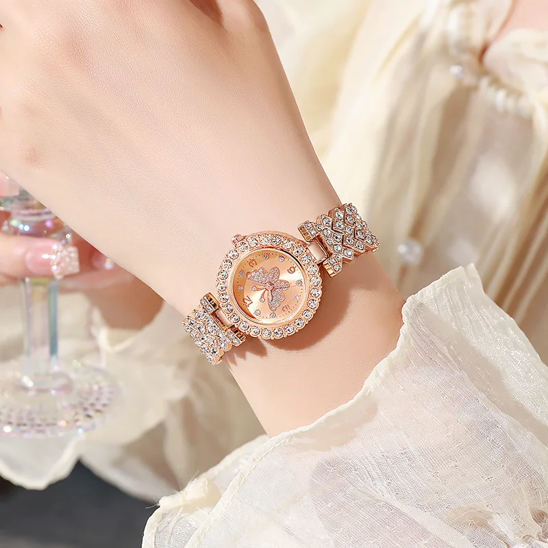 

Casual Ladies Quartz Wrist Watch for Women Clock Round Dial Luxury Brand Design Quartz Wristwatches Women Montre Femme Reloj