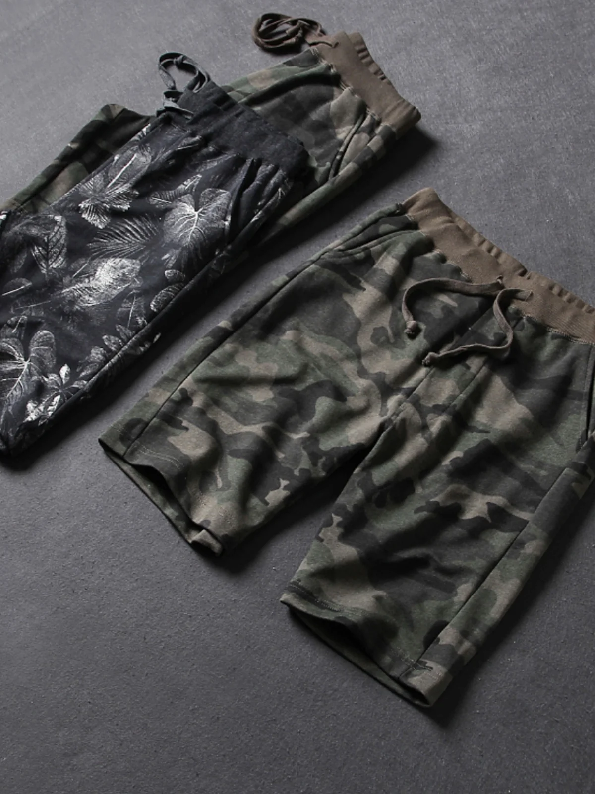 

Мужские камуфляжные спортивные фитнес-футболки большого размера Fce со средней талией для бега, молодежные летние Thiened