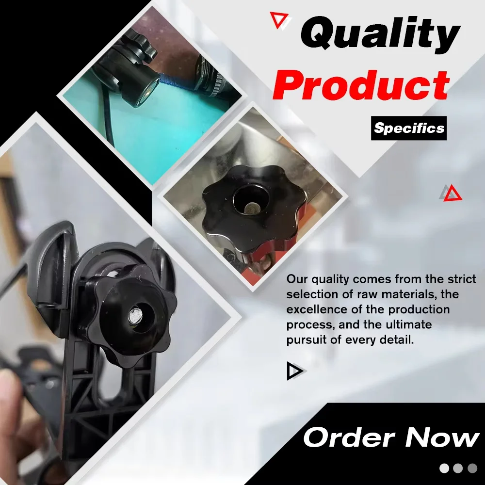 M4 M5 M6 M8 M10 Clamping Knob Manual Nut Plum Hand Hand Tighten Handle Thread Hole/Blind Hole Plum Handle Nut Heat-Resistant