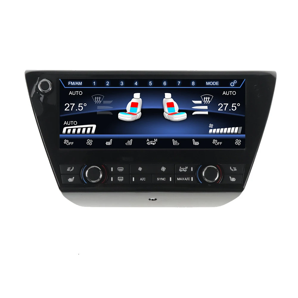 Car Controlled System LCD  Upgrade Independent Panel Touch  Air Conditioning Display Screen  For BMW X1