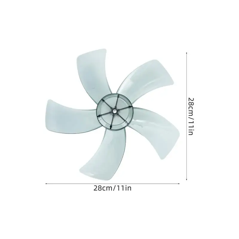 1 Set Household Plastic Fan Blades Standing Pedestal Fan Blades Fan Blades