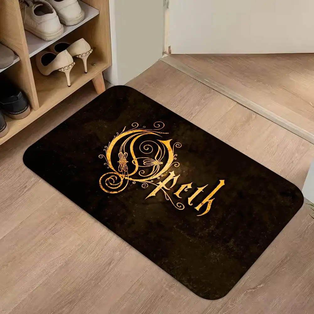 Swedish Goethe Death Metal Opeths Band Bodenmatte Home Badezimmer saugfähige Matten Anti-Rutsch-Matten Home Decor Supplies