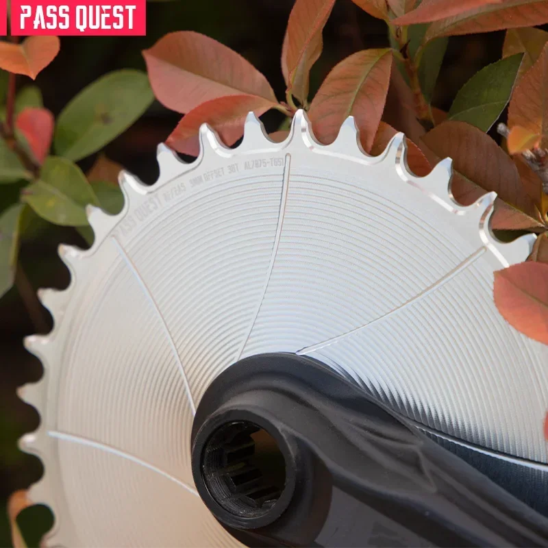 PASS QUEST 3mm Offset MTB Direct Mounted Chainring for E-STON Raceface Wheel Mountain Bike Wide Narrow Teeth Chainring crankset