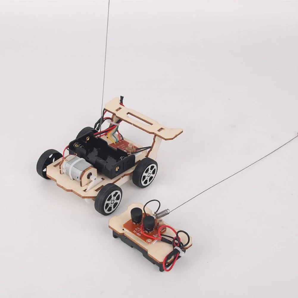 DIY RC Car Model Assemble Kit Mini Teaching Learning STEM Project Science Education Aid Experiment Toys for Kids Children Gifts image 3