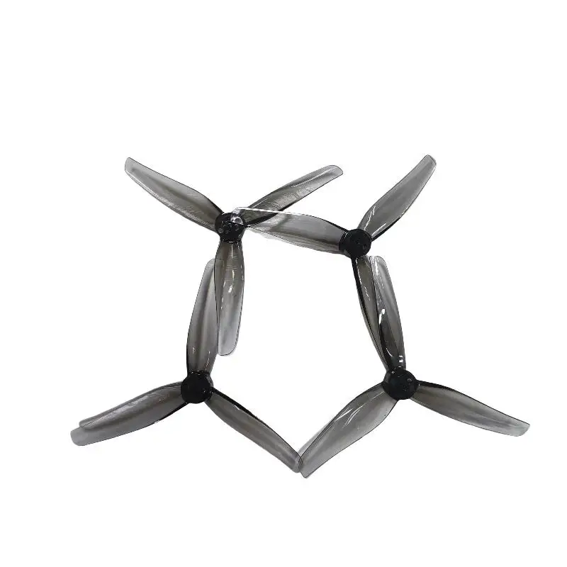 2 คู่อุปกรณ์ DIY HQProp T3.5X2.5X3 สําหรับ IH3 3.5 นิ้ว FPV ดอกไม้ Fly Crossover เครื่องบินใบมีดใบพัด