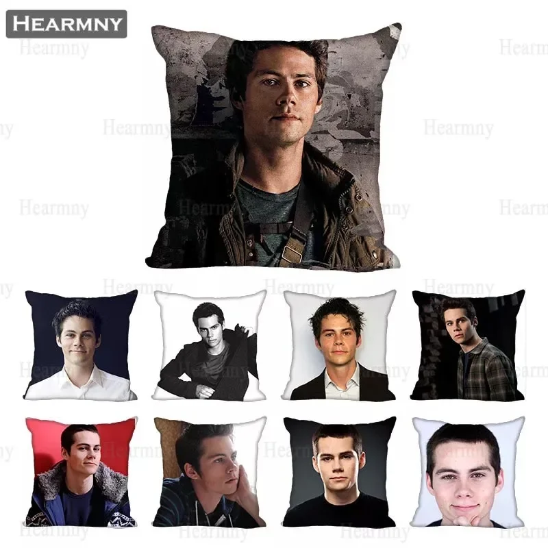 

Dylan O'Brien Pillow Case For Home Decorative Pillows Cover Invisible Zippered Throw PillowCases 45X45cm