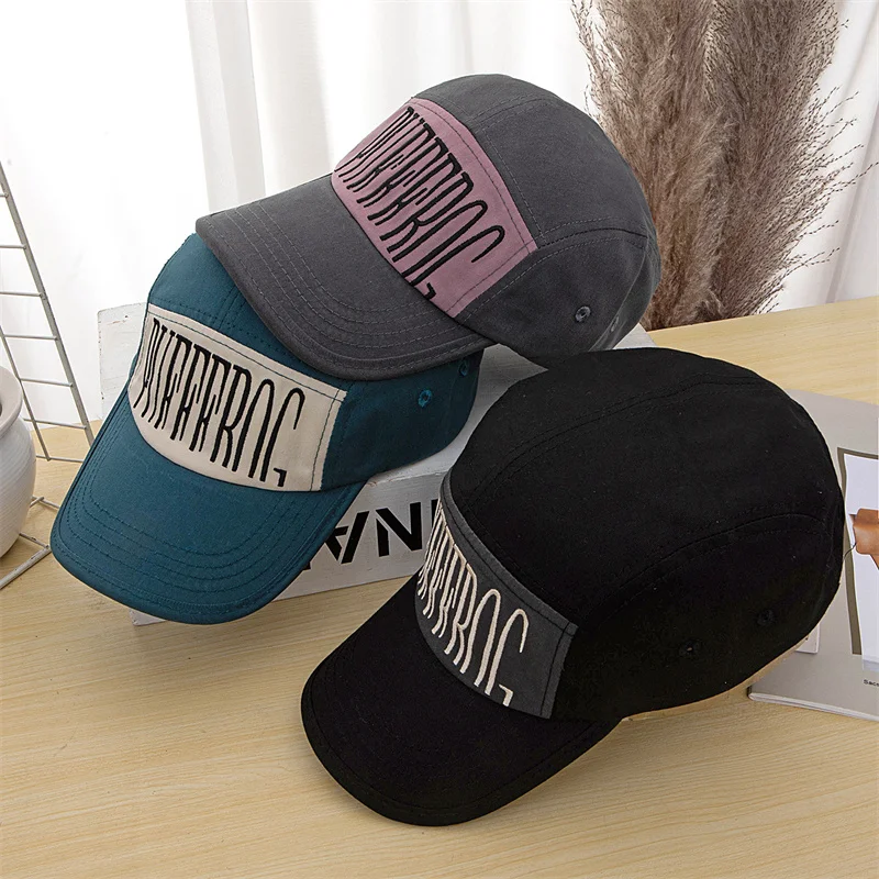 

Hats for Men Women Letter Embroidered Baseball Cap Kpop Fashion Couple Snapback Cap Sun Hats Adjustable Casual Cap Chapeau Homme