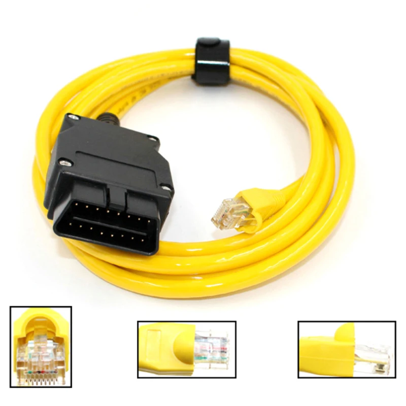 Ether-net ESYS Cable Forbmw ENET Refresh Interface Cable E-SYS ICOM Coding F-Series F-cars ENET Esys Data Cable Autool