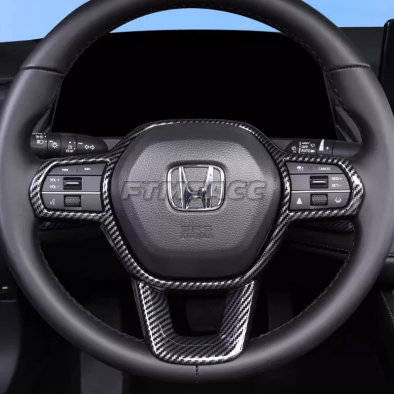 Car Accessories For Honda Accord 11th Gen 2023-2026 ABS Carbon Fiber Style Interior Center Console Armrest Box Frame Cover Trim