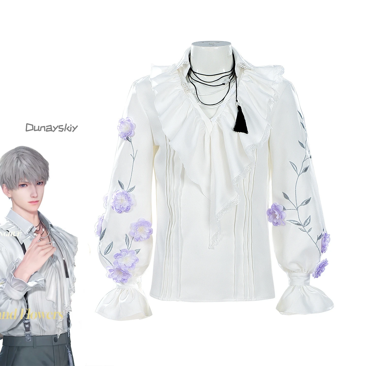 

Zayne Rafayel Shen Xinghui Cosplay 코스프레 Game Love And Deepspace Men Handsome Shirt Role Play Clothing Halloween Casual Suit