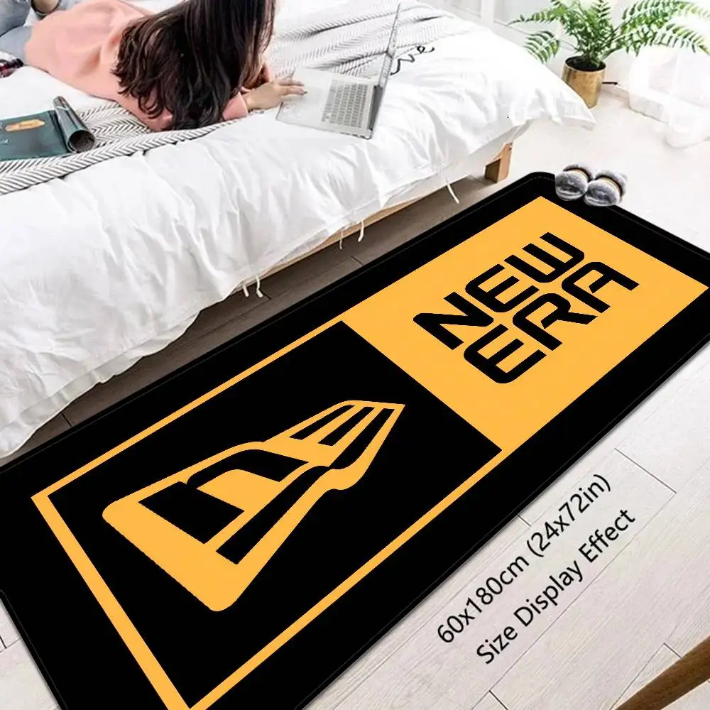 New E-Era logo Bathroom Mat Anti-slip Absorb Water Long Strip Cushion Bedroon Mat Welcome Doormat