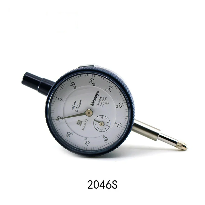 Mitutoyo Dial dźwignia tabeli Gauge wskaźnik wybierania nr 2046S 0-10mm miernik precyzyjne 0.01mm wskaźnik rozdzielczości Mesure Instrument