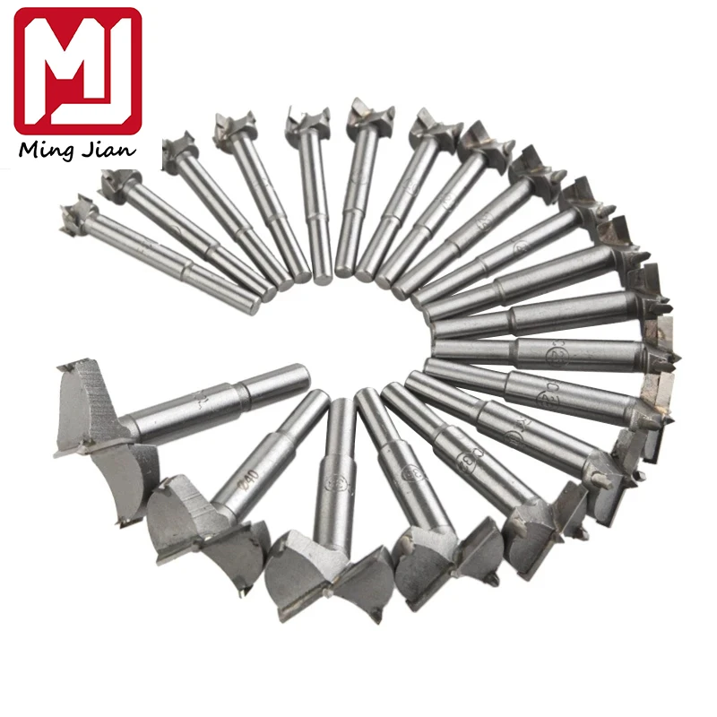 

20pcs/set 14-50mm Forstner Drill Bits Woodworking Self Centering Hole Saw Cutter