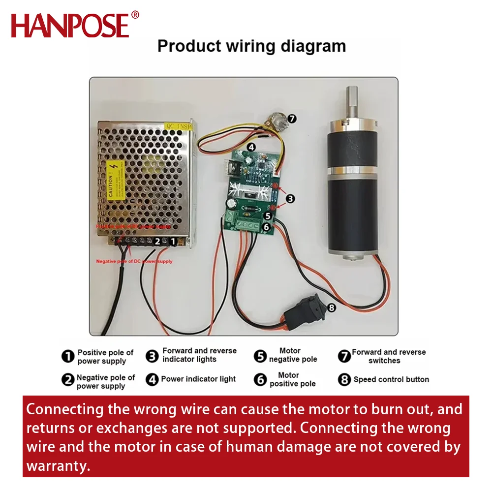 150KG 42mm 4268 42ZY DC motor reduktor planetario engranaje planetario 12V 24V tubo de acero gran par motor ajustablede