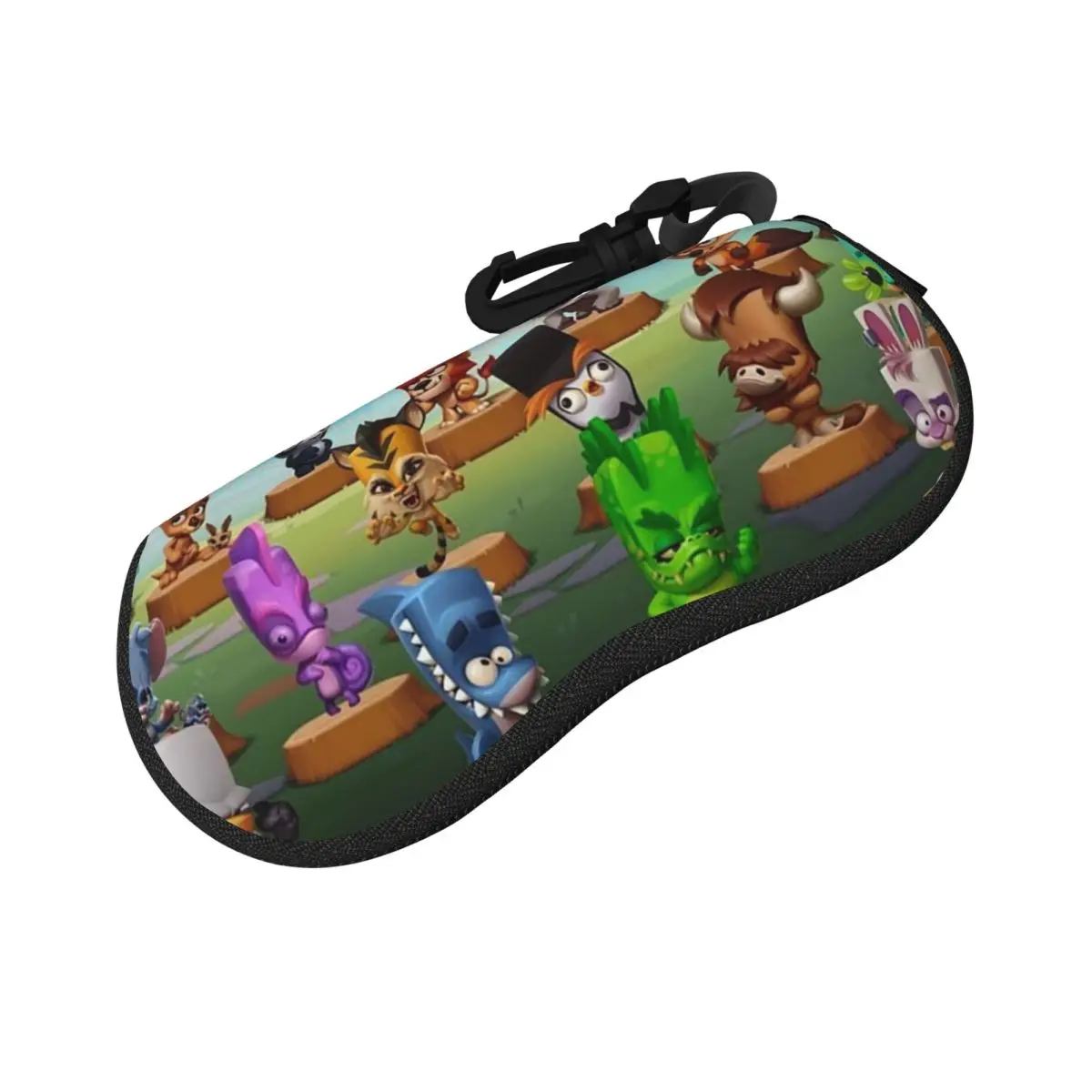 حافظة نظارات Zooba Battle Arena Shell صندوق نظارات شمسية محمول للنساء والرجال حقيبة نظارات ناعمة
