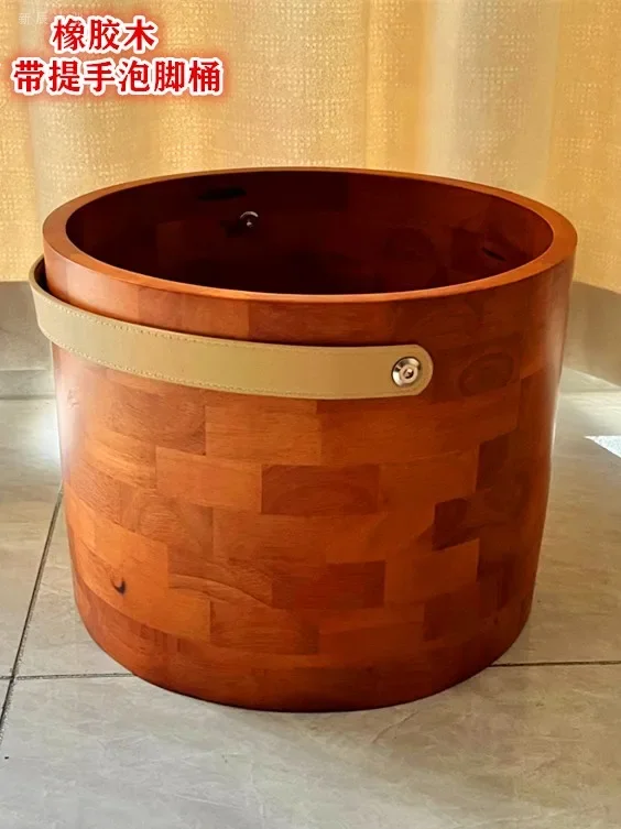 

Solid wood footbath