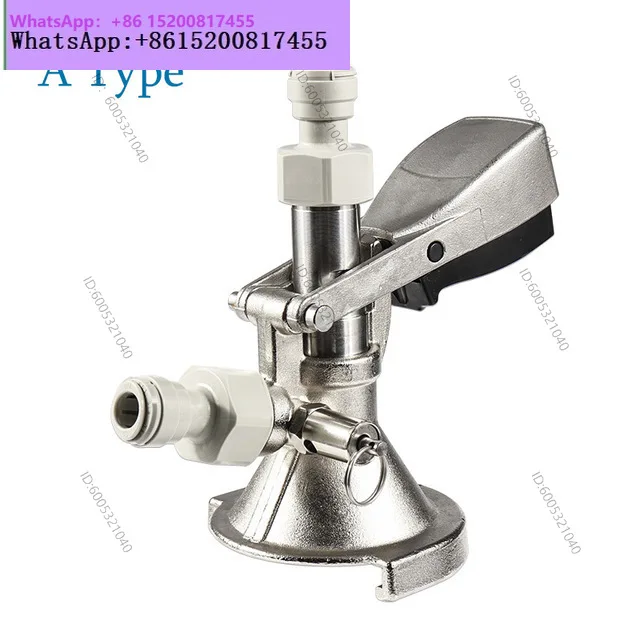 A G D S F T Type Beer Kegs Dispenser with Pressure Relief Valve with Quick Connect Dispenser