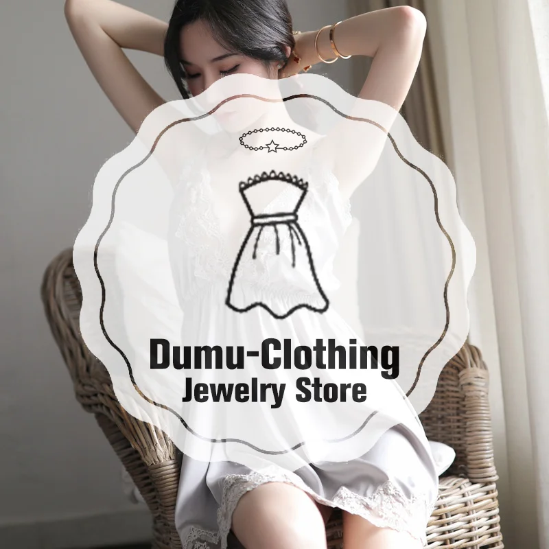 

Night Sleep Dress Nighties For Women Underwear Lingerie Lace Sexy Nightdress