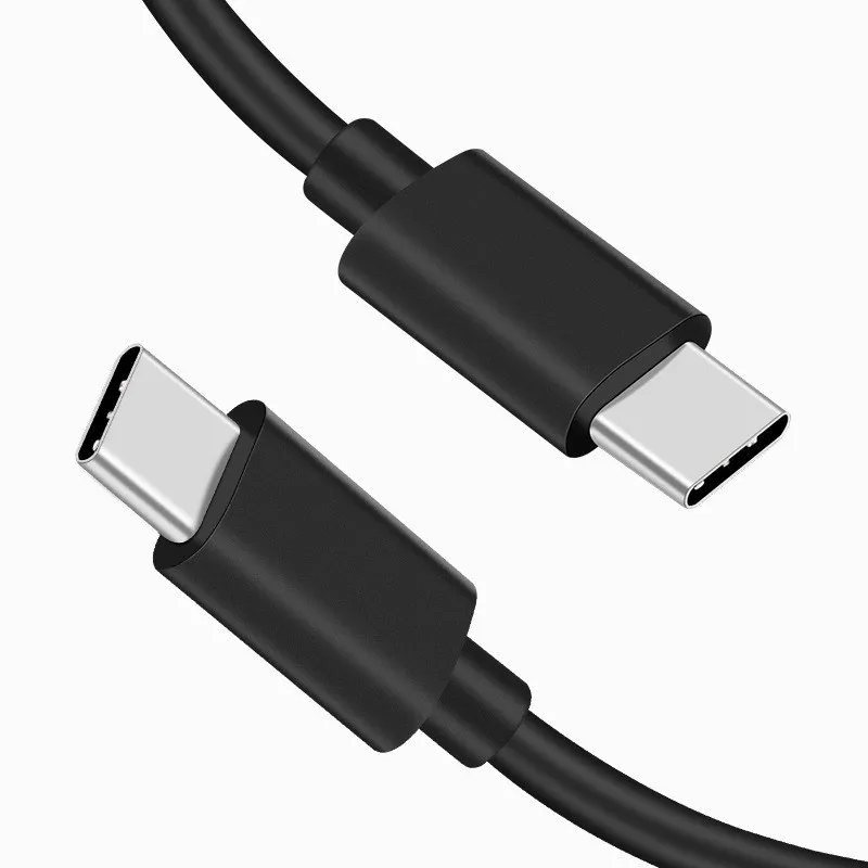 Cable 3A tipo C a tipo C Cable de carga rápida QC PD para ordenador Android Cable de USB-C Cable de carga rápida Cable de datos de 1m
