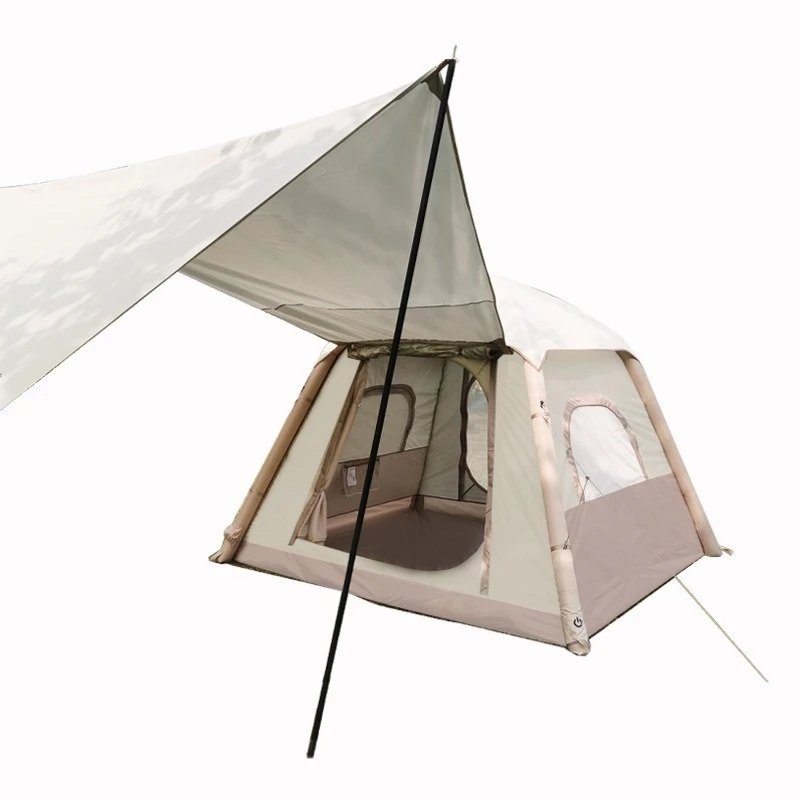 Cloud Line Automatic Inflatable Tent Outdoor Camping Rainproof Folding Picnic Portable Camping Equipment