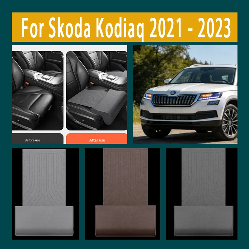 

For Skoda Kodiaq 2021 - 2023 Car Seat Leg Support Extension Mat support pad Seat extension leg pad