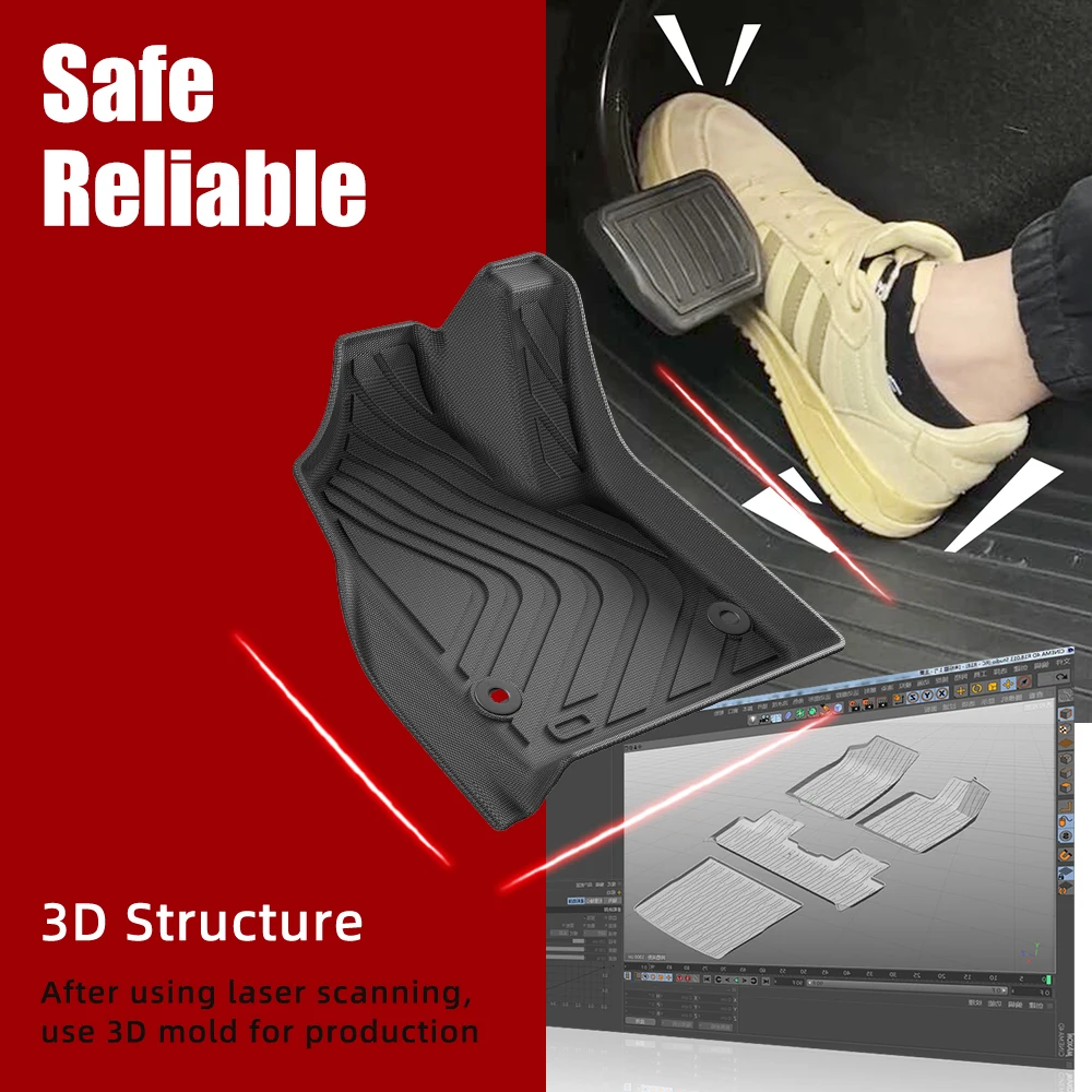 Custom 3D TPE Car Mat Waterpro - Car Floor Mat Rubber 评论和价格