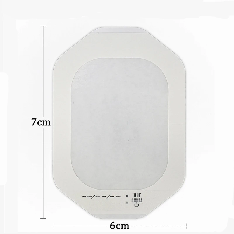 50Pcs 6x7cm Disposable Medical Wound Dressing Sticker Sterile Waterproof Infusion Venous Indwelling Needle Catheter Fixed Patch