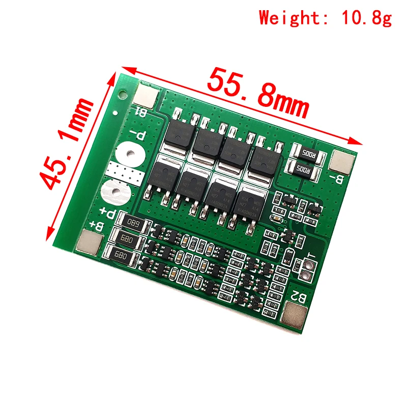 3S 25A Li-ion 18650 BMS PCM battery protection board bms pcm with balance for li-ion lipo battery cell pack