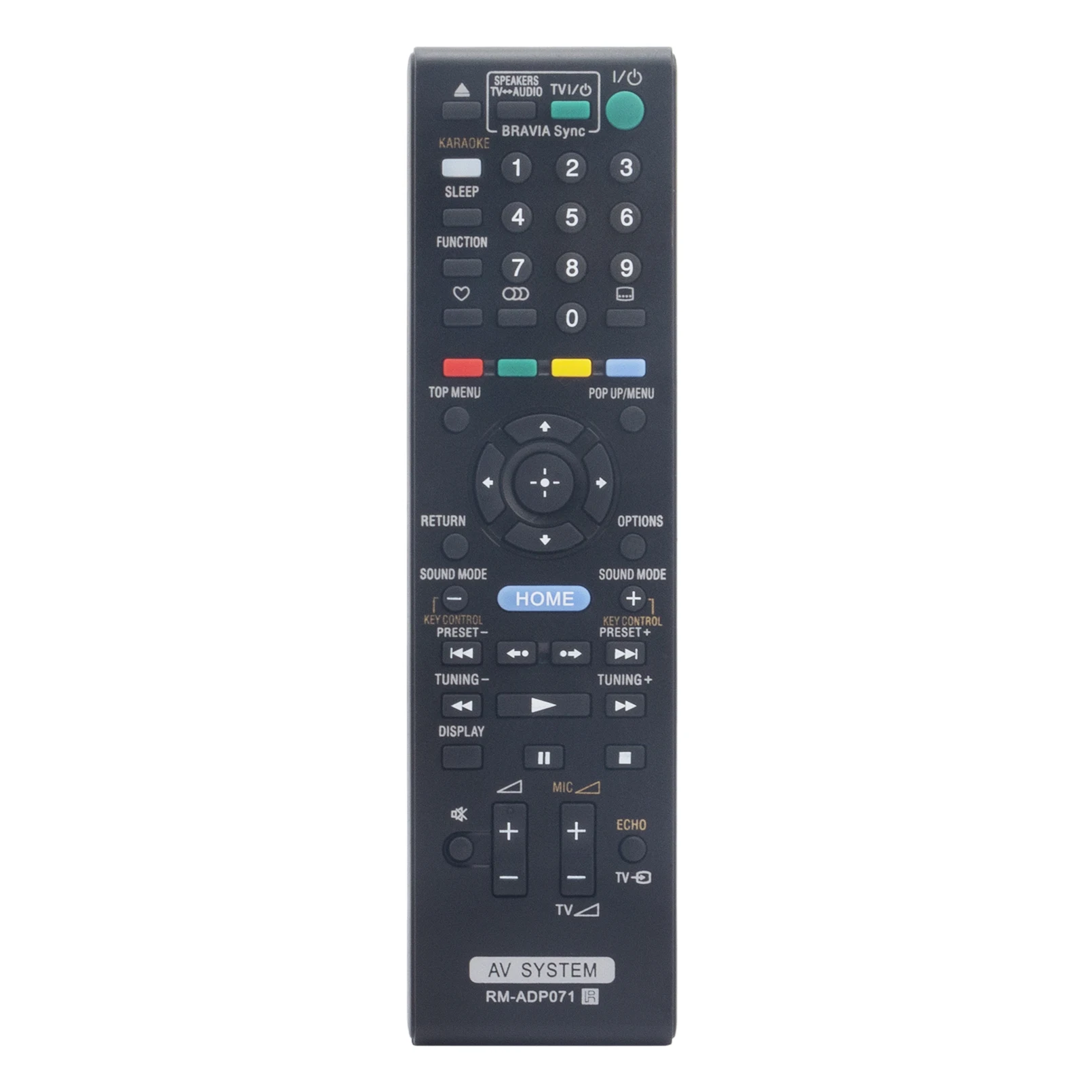 New RM-ADP071 Replaced Remote Control Fit For Sony Blu-ray DVD Player AV System