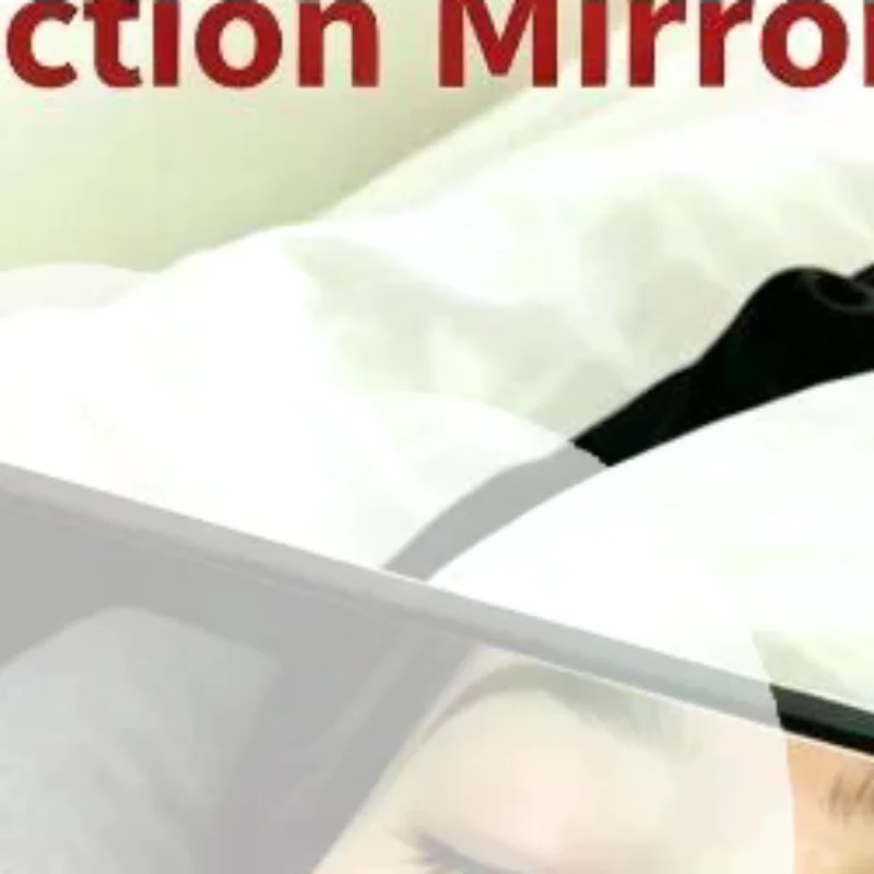 1Pcs Long Strip Eyelash Extension Inspection Mirror With HD Anti Fog Surface For Professional Lash Grafting Services