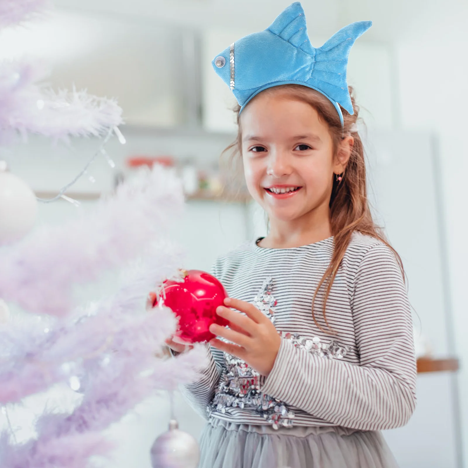 Vis Hoofddeksels Dierenhoofddeksels Kinderkleding Dieren Haarbanden Decor Halloween Pompoenkostuum