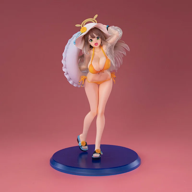 

Anime Role BlueArchive Izayoi Nonomi Sexy Swimsuit Pretty Girl Car Ornament Home Decoration Crafts Small Figurines & Miniatures