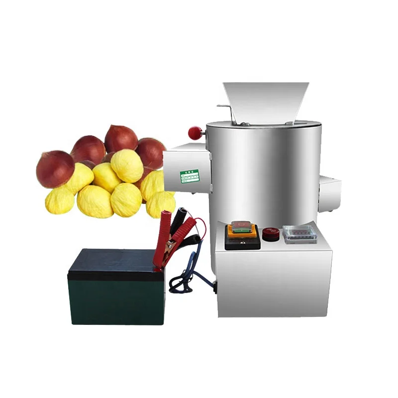 Factory Price Electric Chestnut Peeling Machine Chestnut Sheller Chestnut Peeler