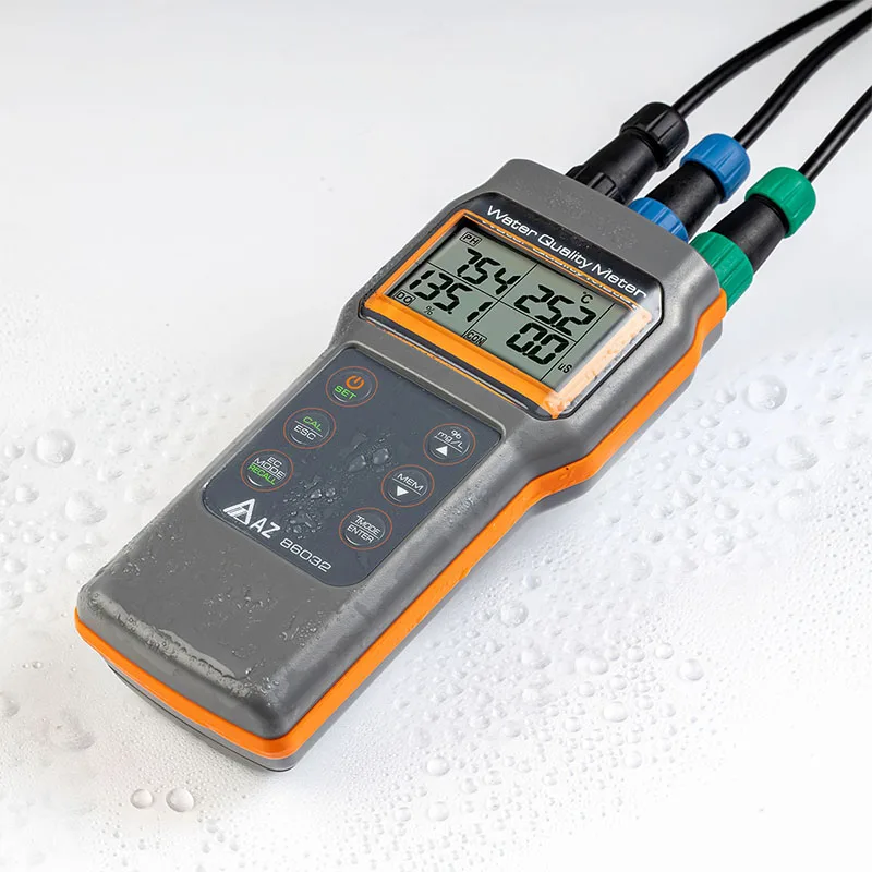 J&R Multiparameter PH TDS Conductivity Dissolved oxy gen Digital Meter Pool Wastewater Treatment Water Quality Analyzer Tester