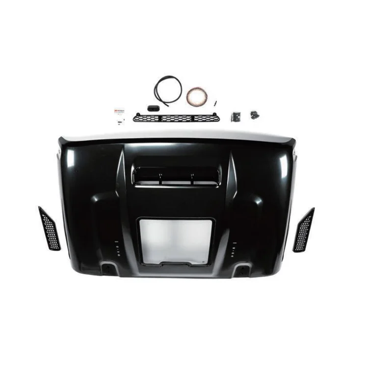 

Damei High Quality Auto Parts JL JK JT Transparent Hoods Steel Engine Bonnet Hood For Wrangler 2007-2026