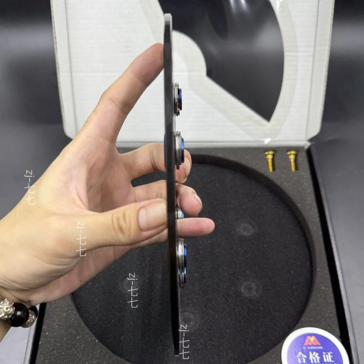 Genuine floating disc brake disc domestic universal three-hole 2207.0 Maverick No. 9 electric motorcycle universal model