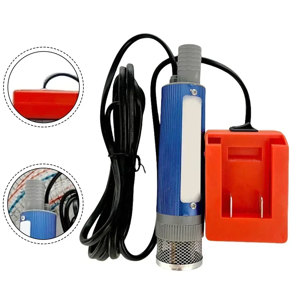 Portable Pump Cordless Diesel Pump 2.4m Cable Length Battery Not Included Diesel And Oil Compatibility For DAYI Batteries