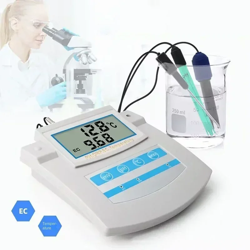 

PHS-26C 6-in-1 Water Quality Monitor PH ORP TDS EC CF Temperature Sitting Tester for Swimming Pools, Aquariums, Laboratories