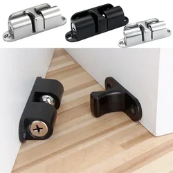 Butées de porte magnétiques invisibles, supports non perforants, sécurité pour bébé, prise anti-pincement, bouchons de sol, protection de la planche, amélioration de l'habitat, 1 pièce