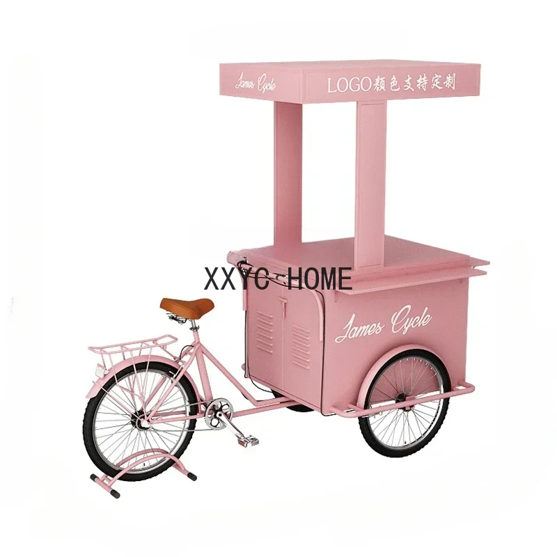 

Outdoor Float Stall Car Shopping Mall Exhibition Mobile Booth Coffee Milk Tea Car