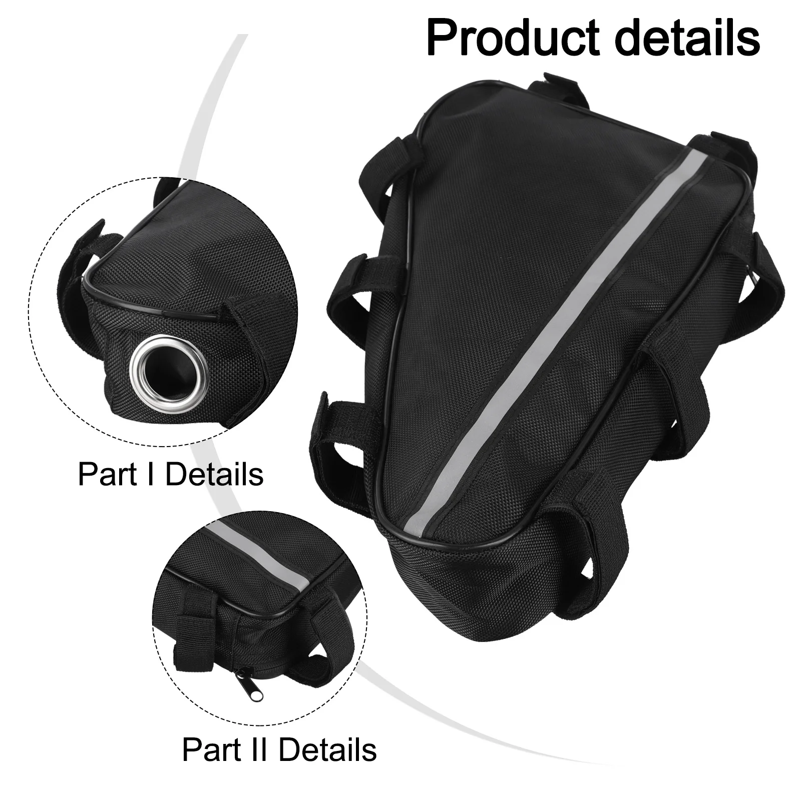 Ebike Frame Triangle Battery Bag Electric Bike Li-Ion Case Waterproof Controller Storage Bags Organizer Electric Vehicle Parts