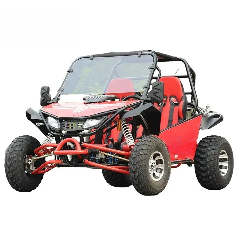 200CC Duad Bike Power Buggy Farm Vehicle Go Karts Off Road Automatic UTV ATV High Quality 4 Wheels Karting