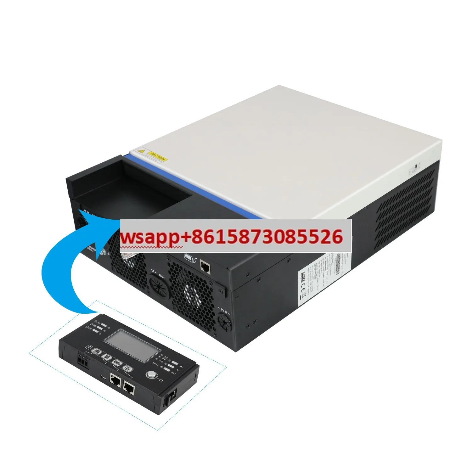 

4KW6KW photovoltaic inverse control integrated machine charging inverter hybrid MPPT120APV500V mobile screen