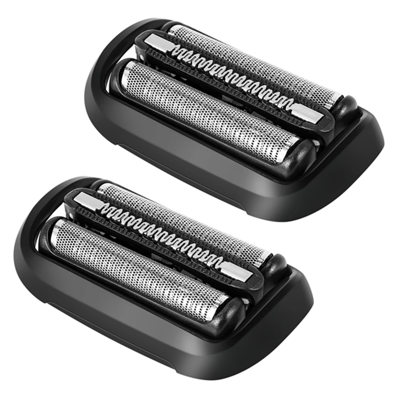 1 Set Electric Shaver Head Accessories With Ceaning Brush For Braun Series 5/6 Braun Shaver 53B