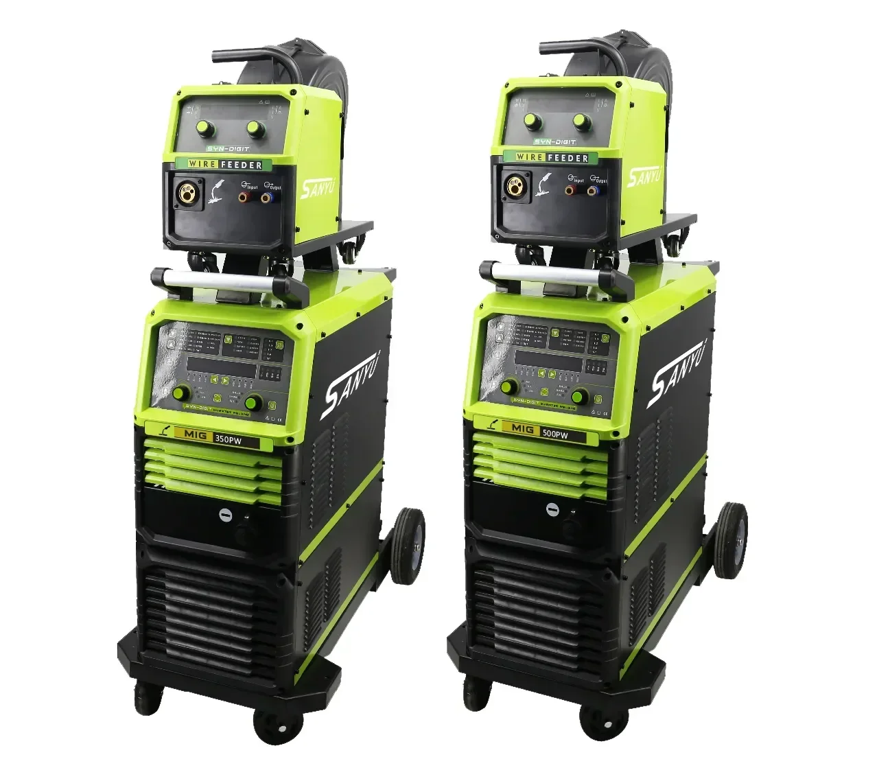 SANYU High Performance MIG Pulse Inverter Welder IGBT MIG Arc Welding Machine For Aluminum Welding with CE