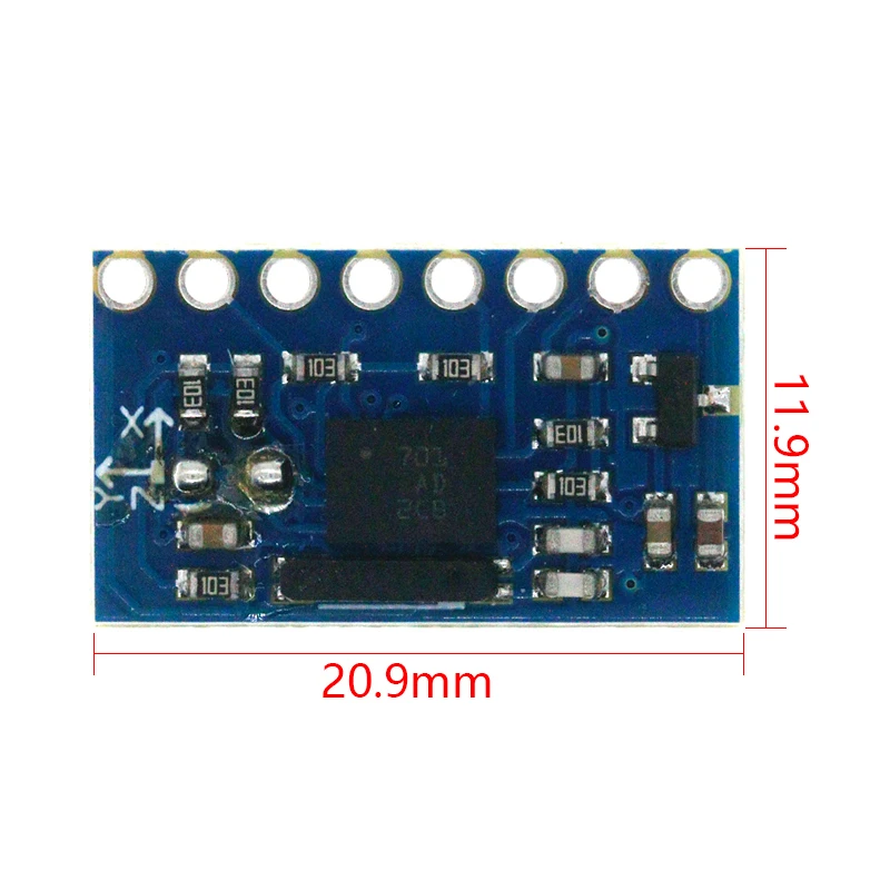 GY-BNO055 9DOF 9-axis BNO055 Absolute Orientation Breakout Board Sensor Module Angle Gyroscope Module IIC Serial for