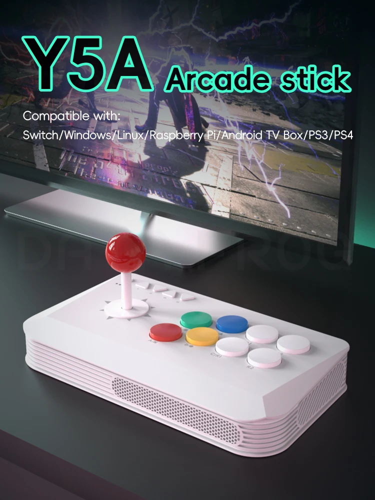 Data Frog Game Arcade Keyboard Wireless Controller for Street