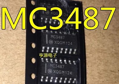 5PCS MC3487DR  MC3478D MC3478 3478D  3.9MM  SOP-16  line driver