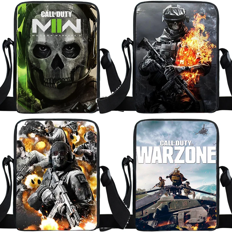 

Children's Accessories Small Shoulder Bag Game Call Of Duty Warzone Print Crossbody Bags Kids Messenger Bag Coin Purse Handbags